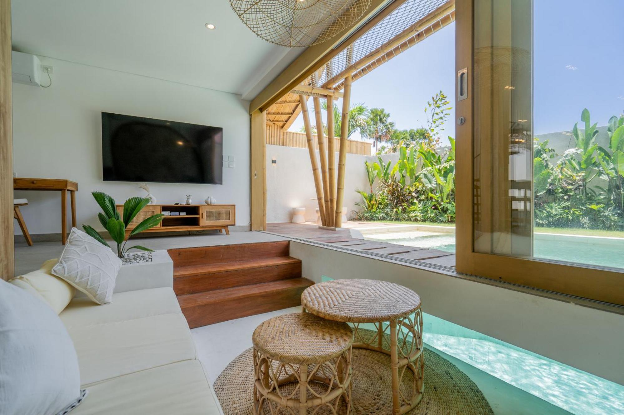 Villa Sunset Bamboo - 3Br Villa In Kerobokan Екстериор снимка