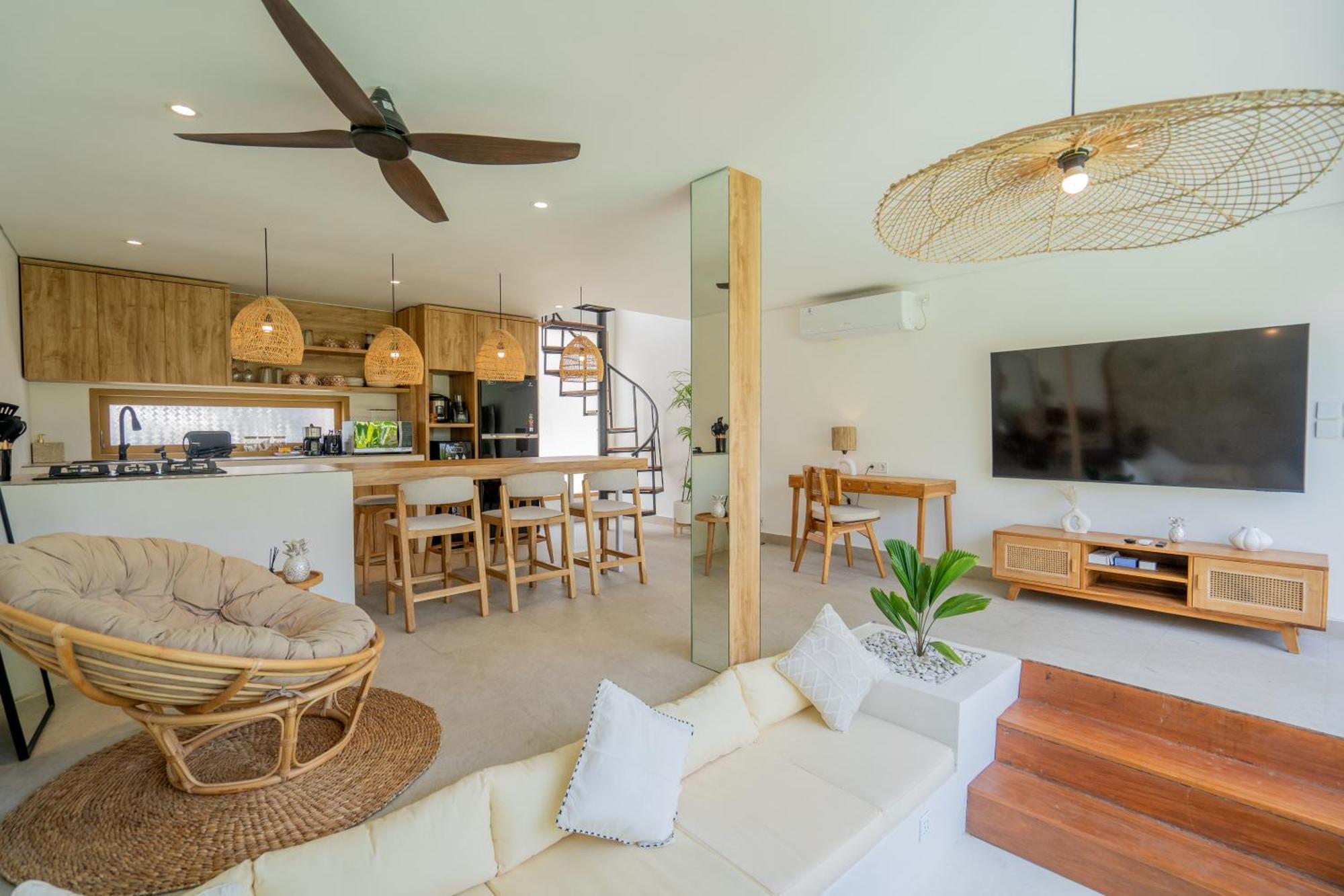 Villa Sunset Bamboo - 3Br Villa In Kerobokan Екстериор снимка